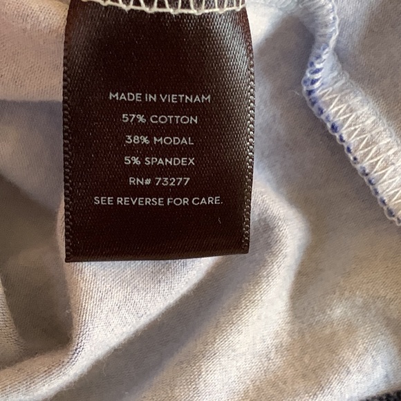 Simply Vera Vera Wang Tie-dye Tank, Size Medium, Blue - Picture 6 of 8